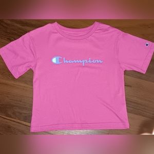 Champion AthleticWear Crew Neck Short Sleeve Crop Top Women's Small